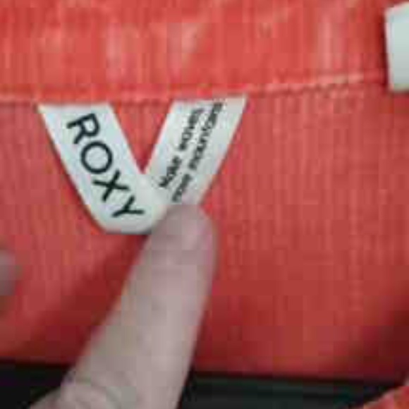 Roxy - Oversized Corduroy Shacket- Women's- SZ XL- Colour Orange - Picture 4 of 7